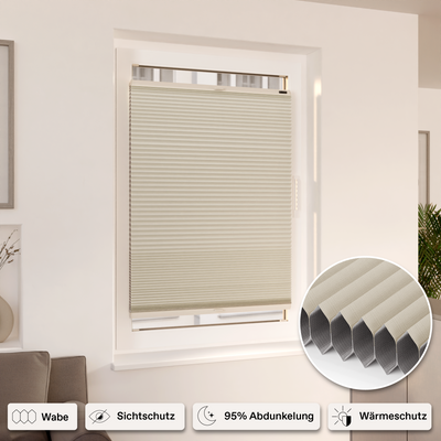 Store plissé alvéolé | Écran d'intimité et occultant